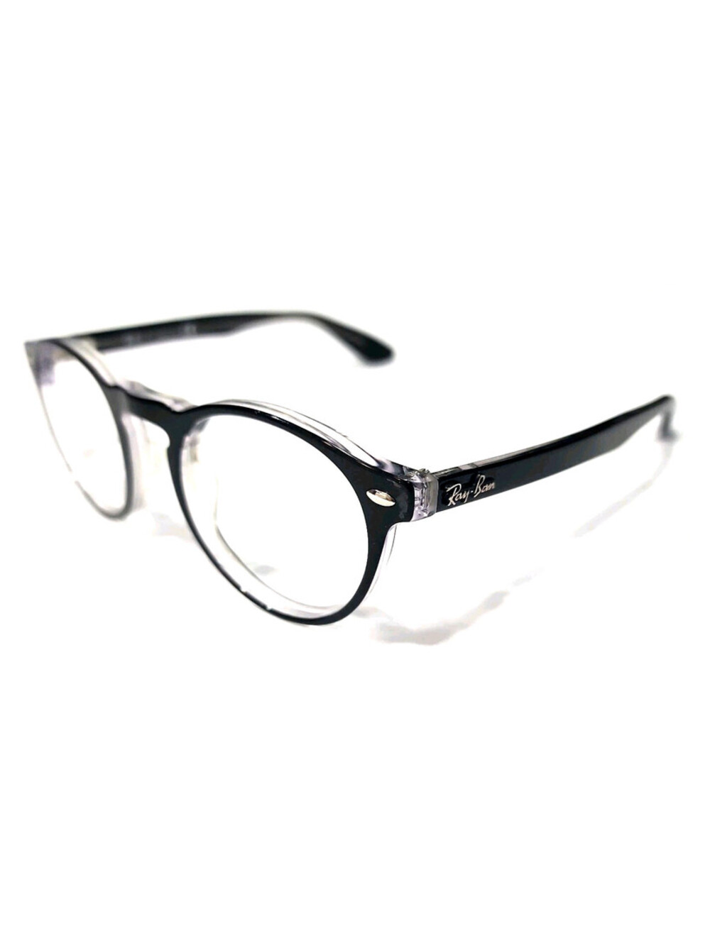 Ray Ban RB5283 2034 Black Round Eyeglasses 47-21 145